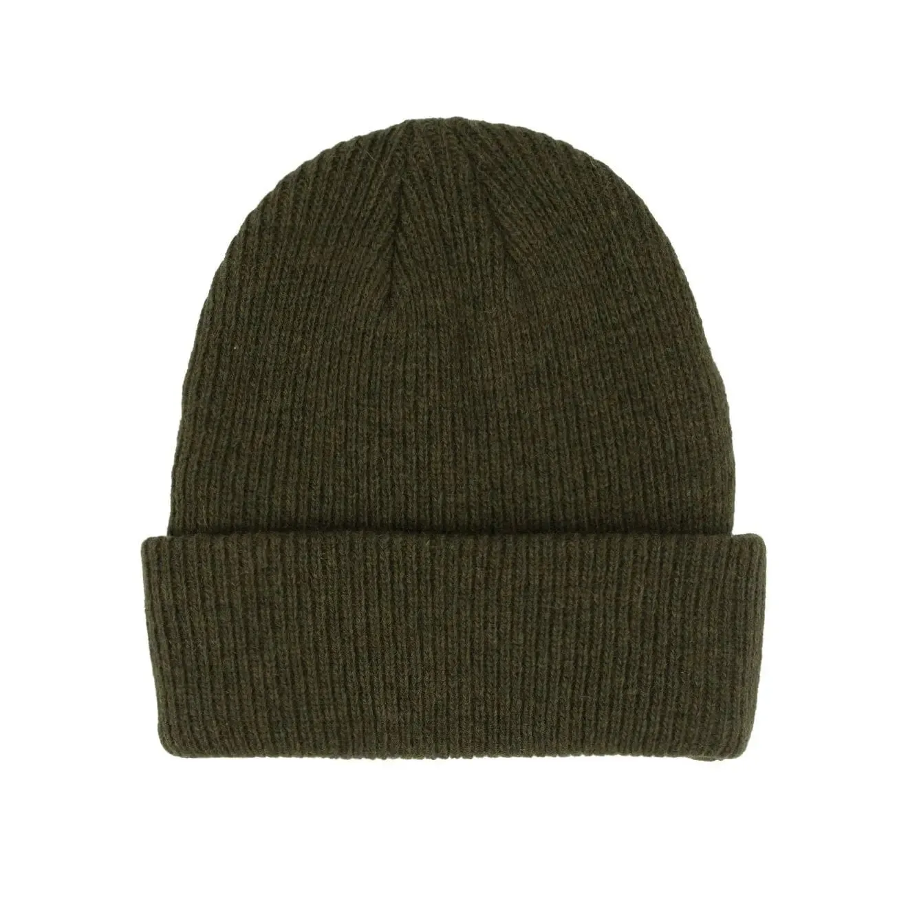 Hikerdelic Merino Wool Beanie Hat Olive