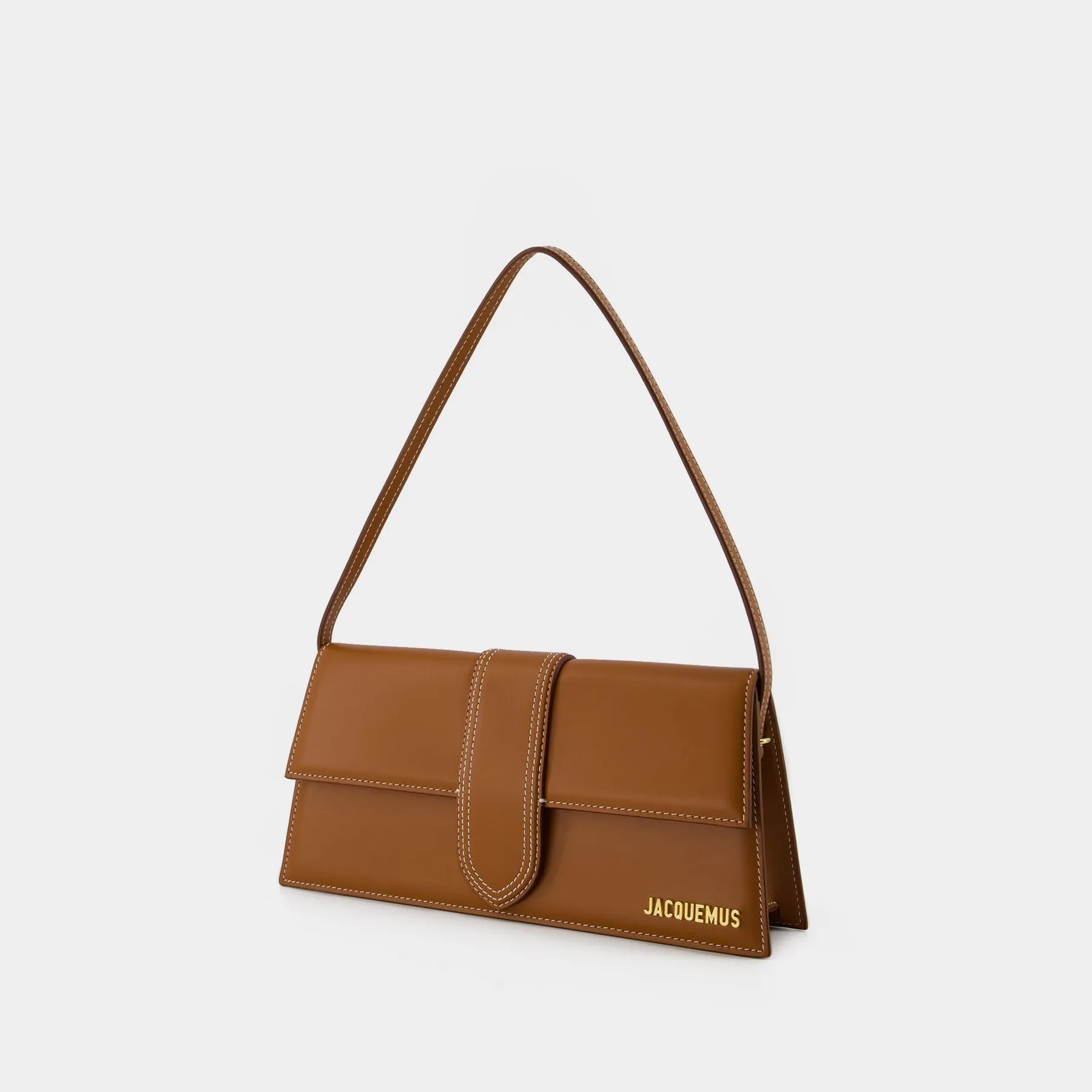 Jacquemus  Le Bambino Long Bag - Jacquemus - Leather - Light Brown 2