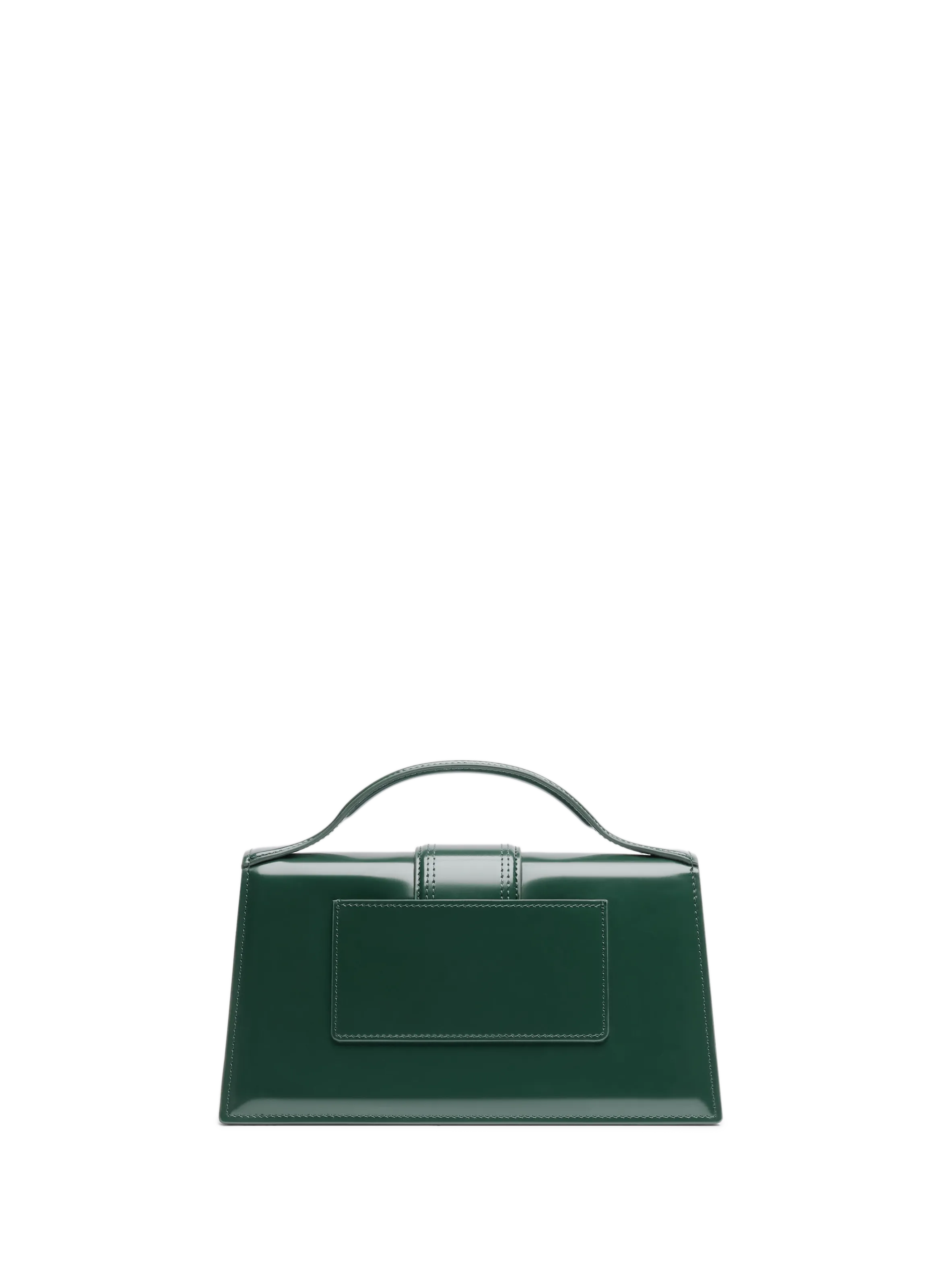 JACQUEMUS  Le Grand Bambino leather bag  - Green