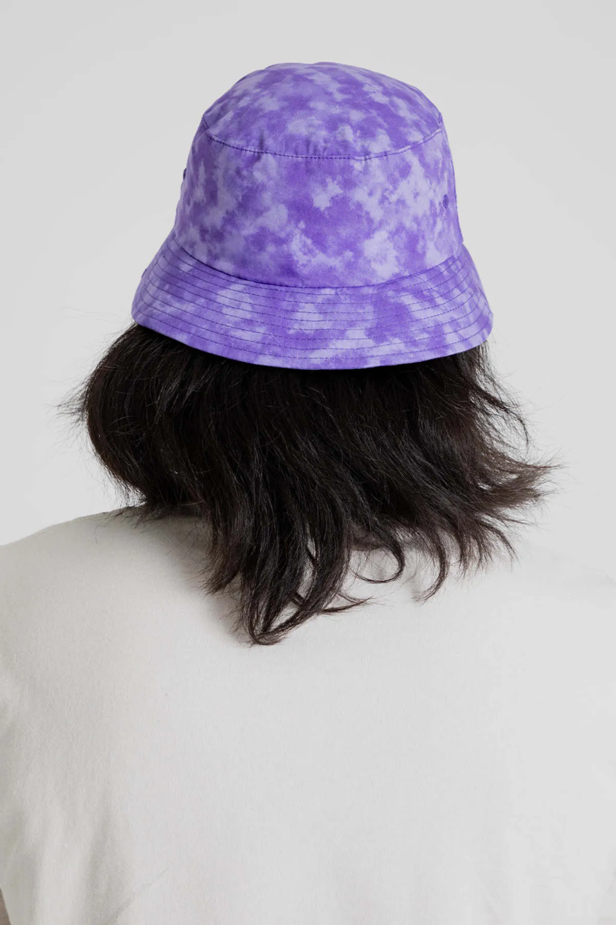 Japanese Cotton Bucket Hat - Cloudy Purple