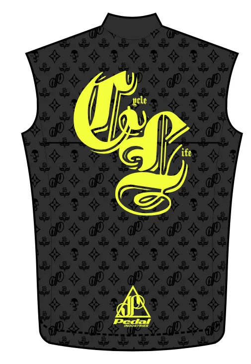 Jose Of Incubus BLACK/YELLOW Race VEST