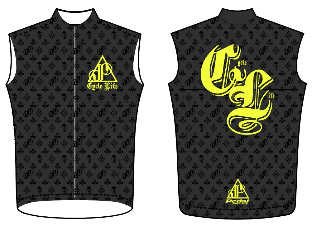 Jose Of Incubus BLACK/YELLOW Race VEST