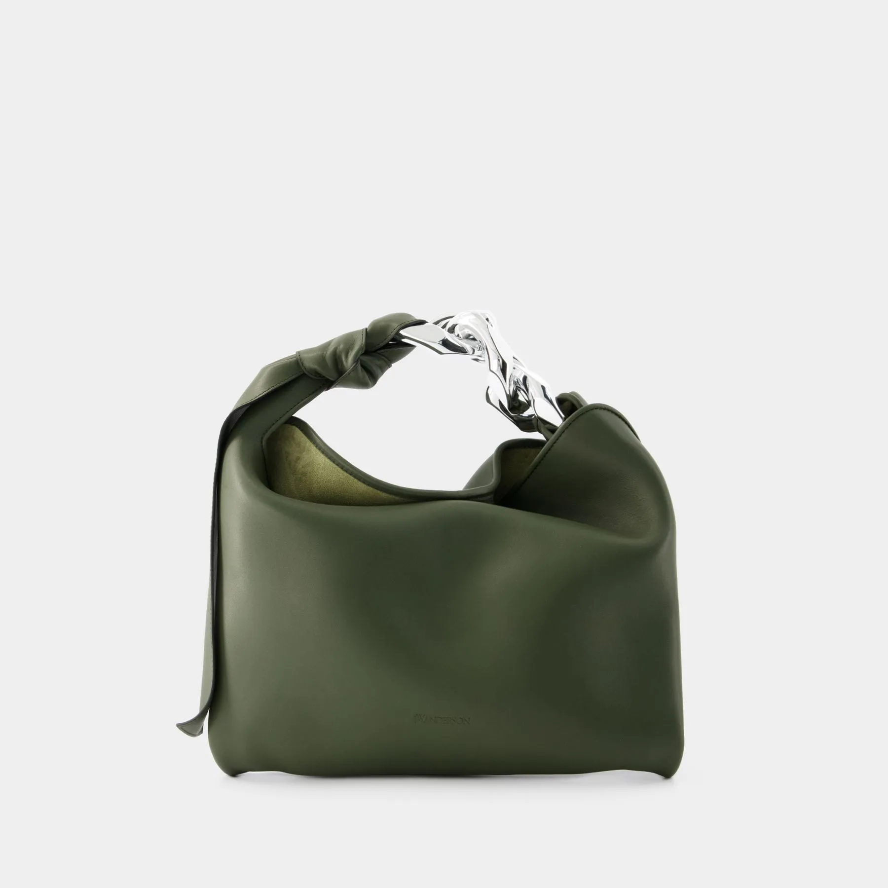 J.W. Anderson  Small Chain Hobo Bag - J.W.Anderson - Leather - Khaki