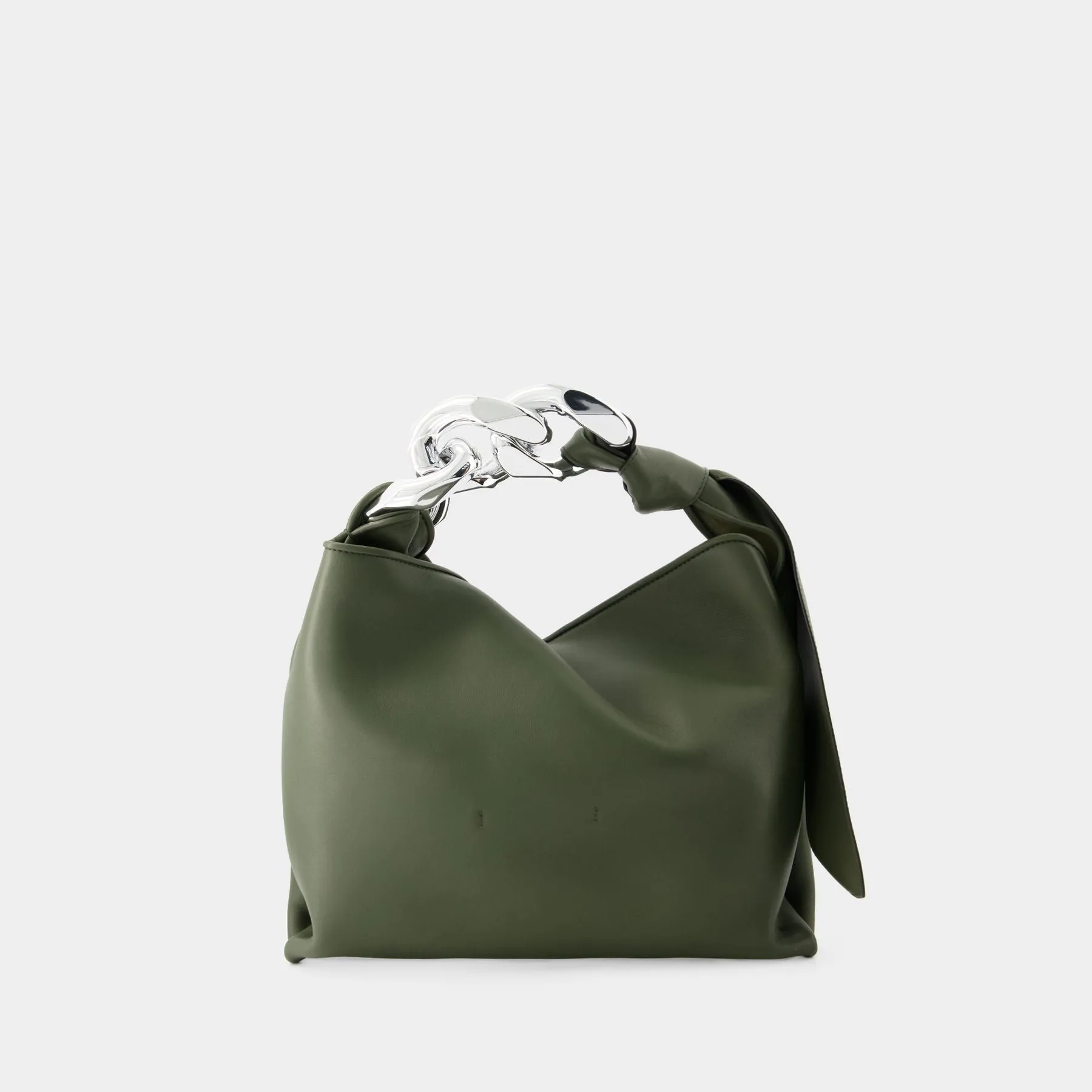 J.W. Anderson  Small Chain Hobo Bag - J.W.Anderson - Leather - Khaki