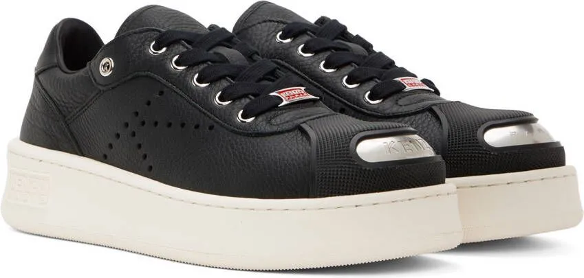 Kenzo Black Paris Hoops Sneakers