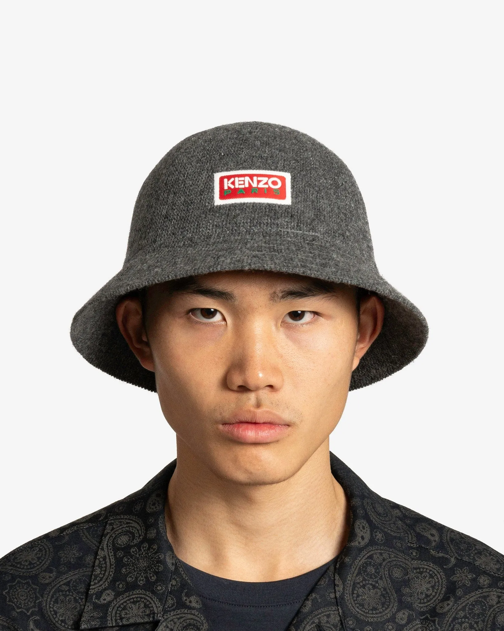 KENZO Bucket Hat in Misty Grey