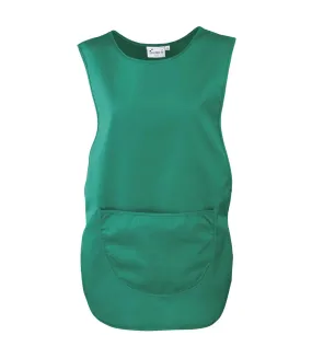 Ladies/womens pocket tabard / workwear 3xl emerald Premier