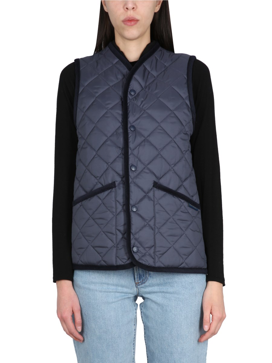 LAVENHAM    PADDED NYLON VEST