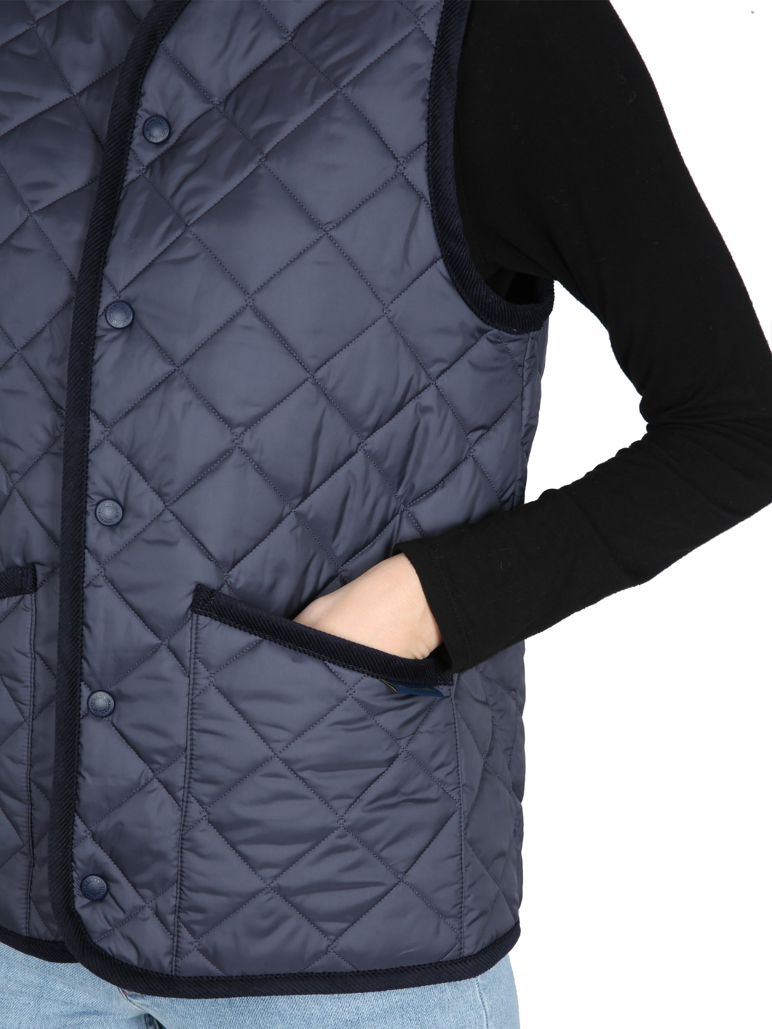 LAVENHAM    PADDED NYLON VEST