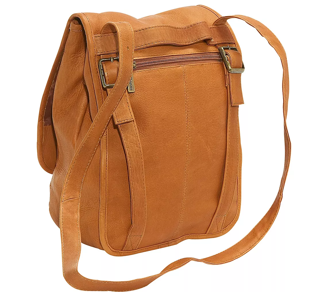 Le Donne Leather Convertible Backpack/ShoulderBag