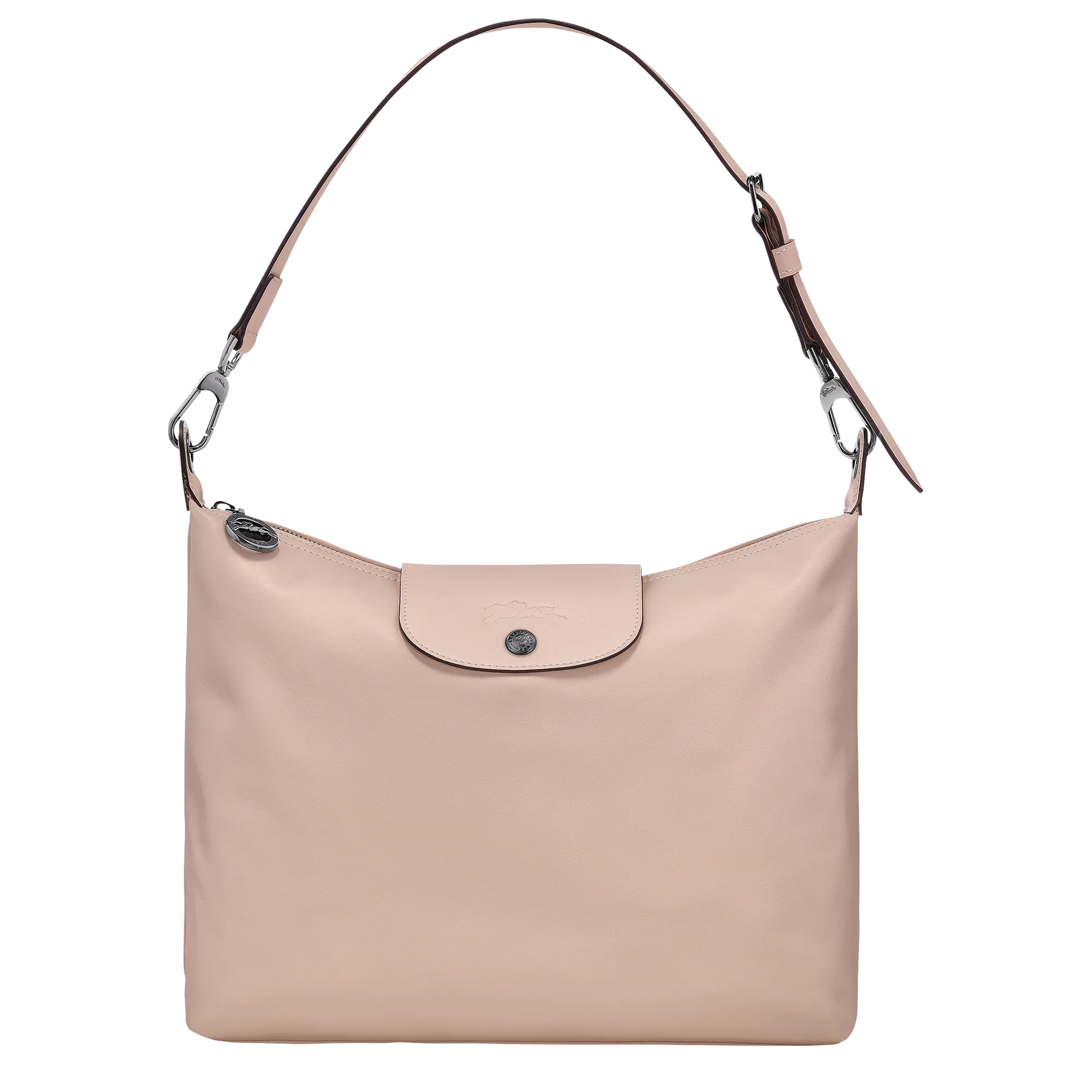 Le Pliage Xtra M Hobo bag Nude - Leather