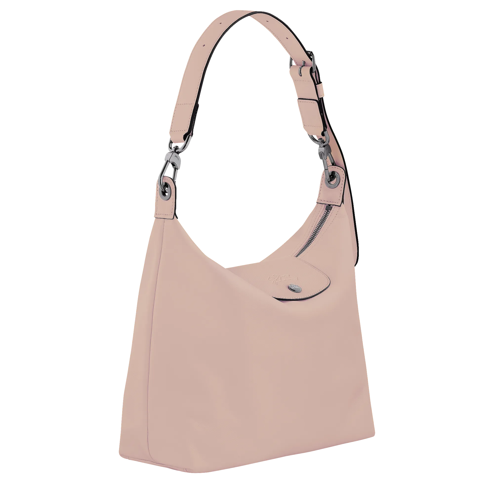 Le Pliage Xtra M Hobo bag Nude - Leather