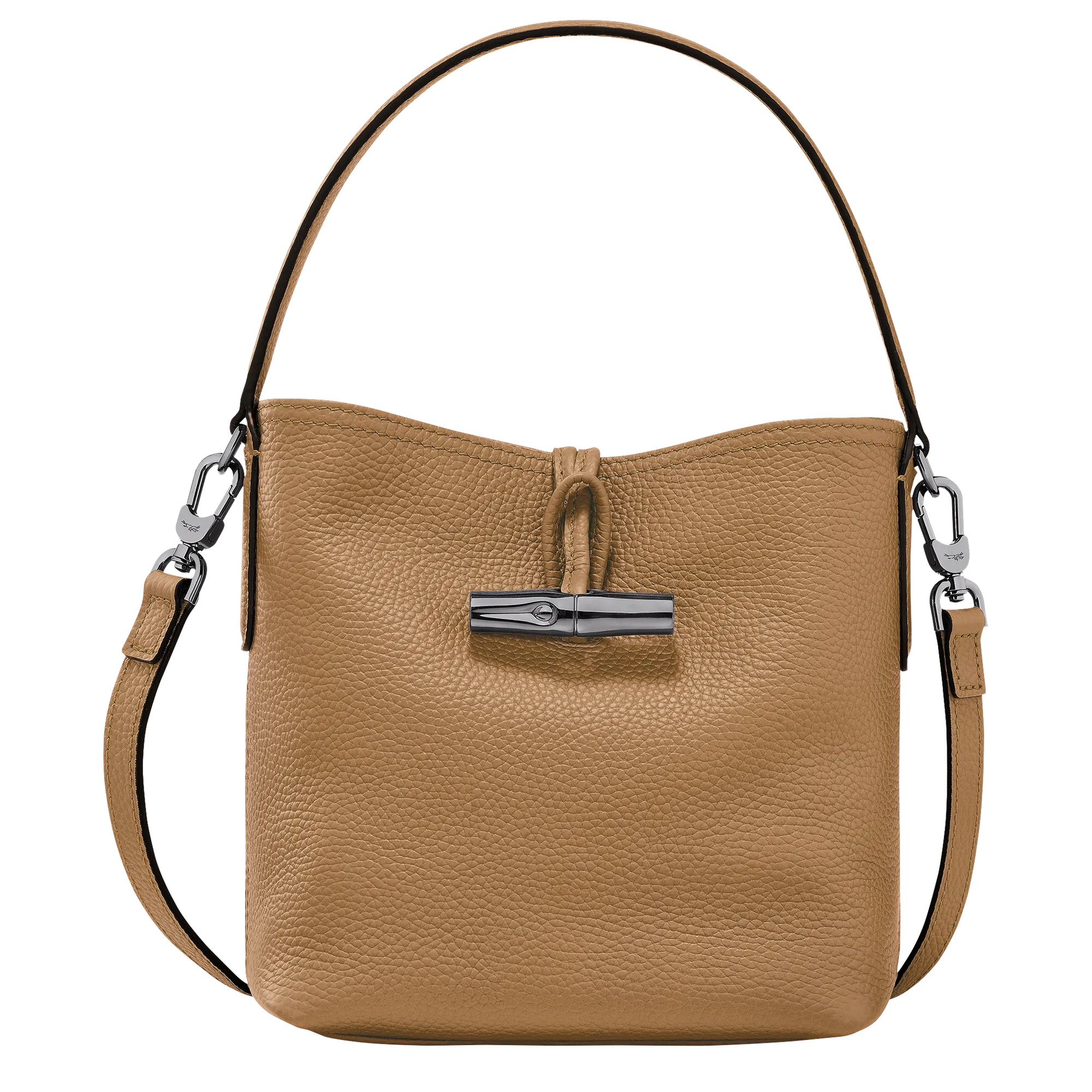 Le Roseau Essential XS Bucket bag Fawn - Leather