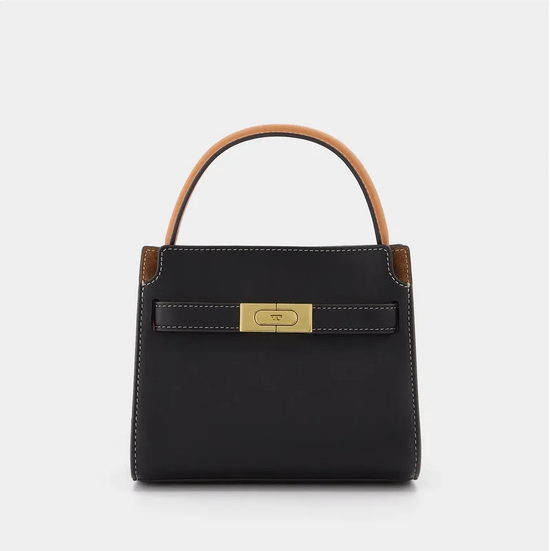 Lee Radziwill Petite Bag - Tory Burch - Black - Leather