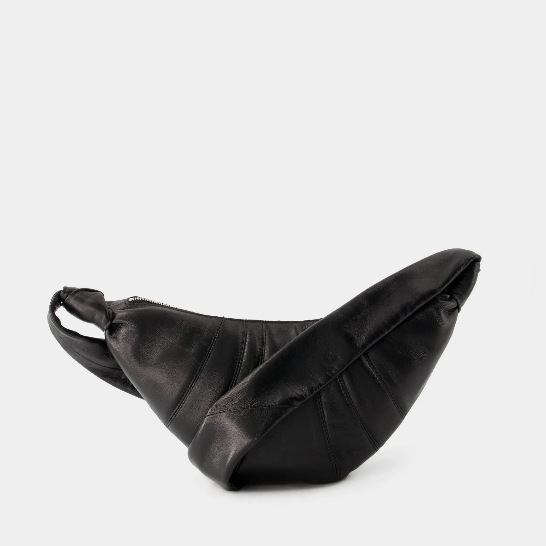 Lemaire  Small Croissant Bag - Lemaire - Leather - Black