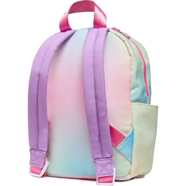 Little Chicken Mini Backpack With Inital Patches, Rainbow