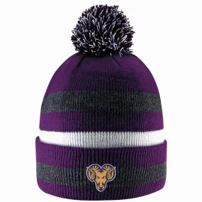 Logofit Striped Pom Hat