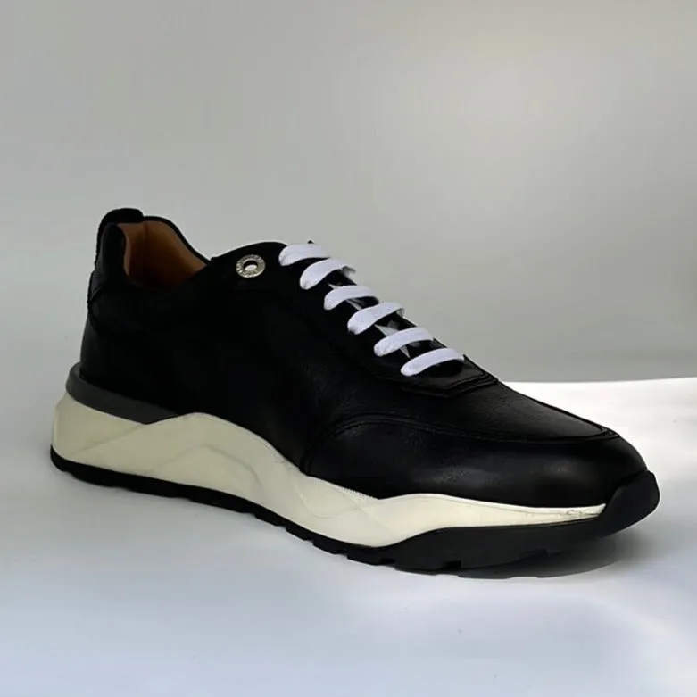 LOTTUSSE | SNEAKERS DE VESTIR HOMBRE | OSAKA CORVARA BLACK/WHITE |