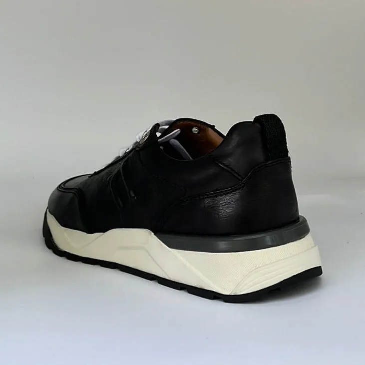 LOTTUSSE | SNEAKERS DE VESTIR HOMBRE | OSAKA CORVARA BLACK/WHITE |