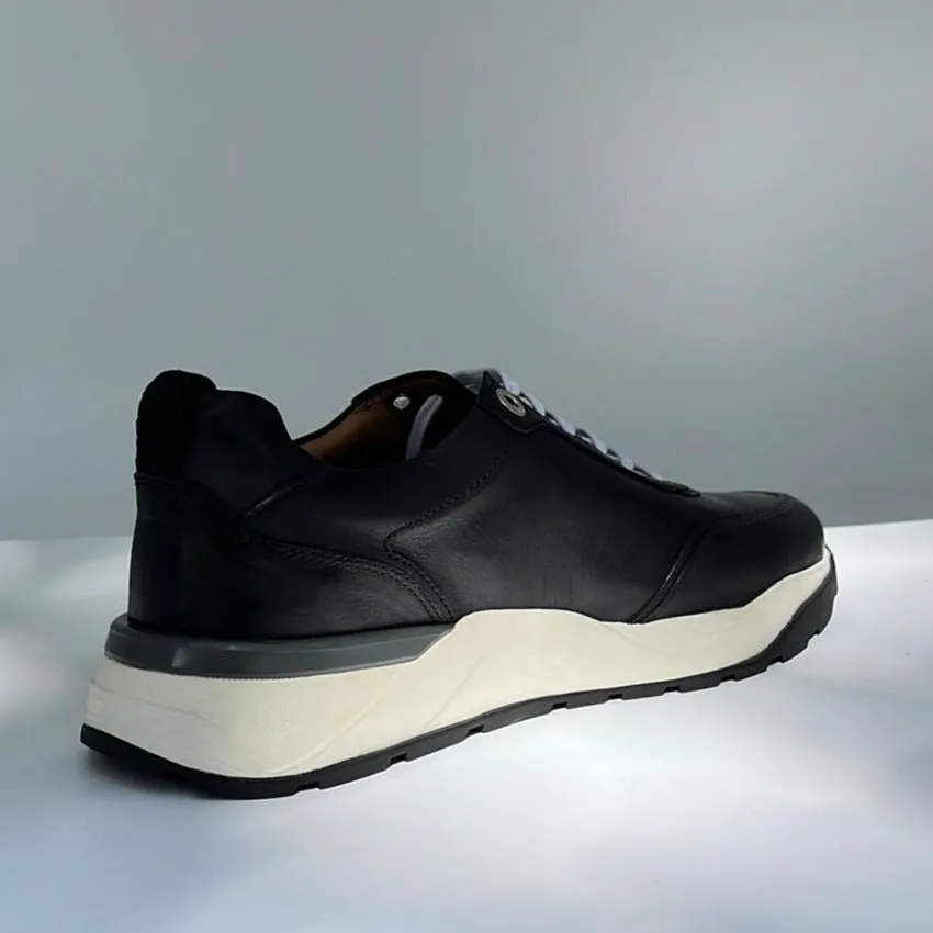 LOTTUSSE | SNEAKERS DE VESTIR HOMBRE | OSAKA CORVARA BLACK/WHITE |