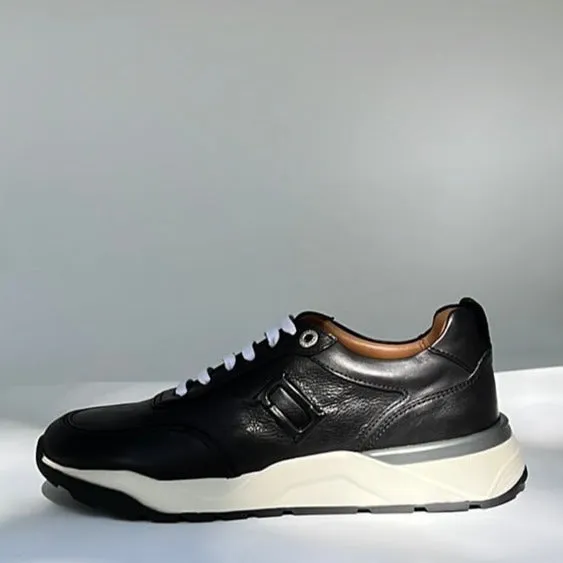 LOTTUSSE | SNEAKERS DE VESTIR HOMBRE | OSAKA CORVARA BLACK/WHITE |