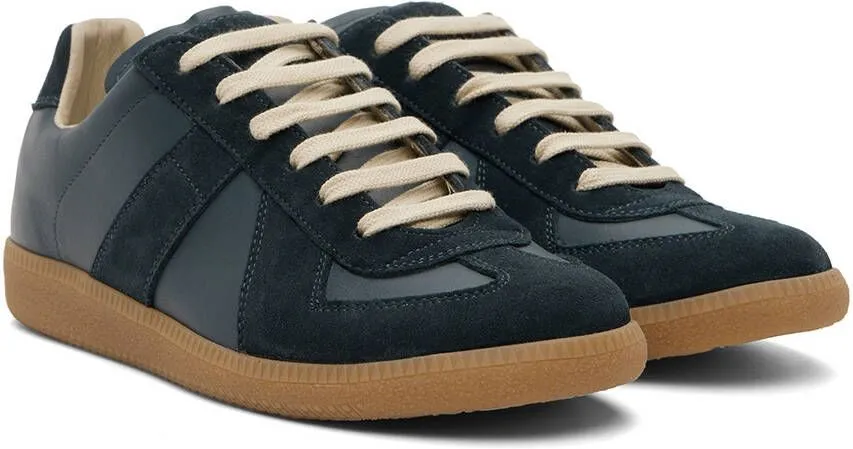 Maison Margiela Navy Replica Sneakers