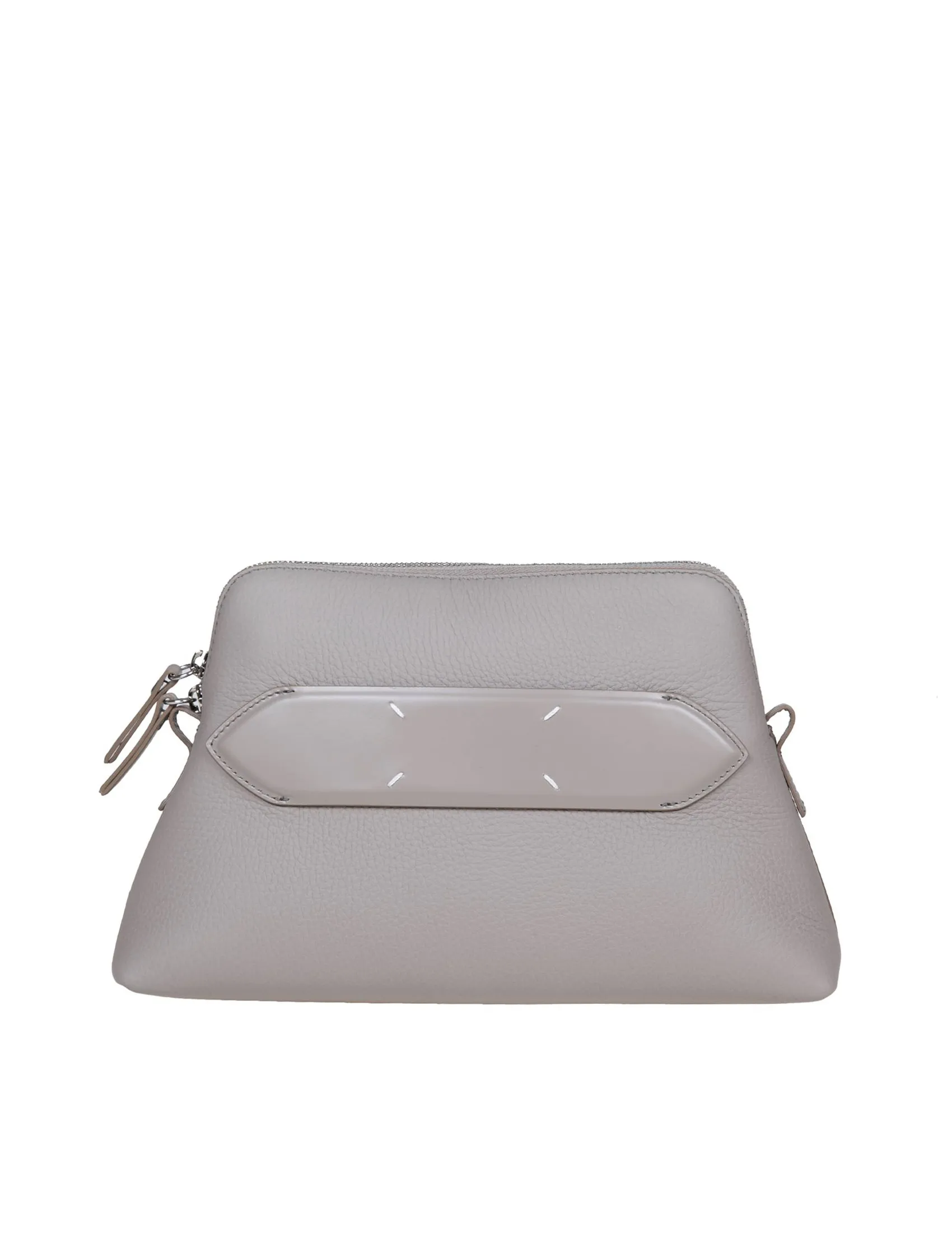 MAISON MARGIELA SOFT 5AC SMALL BAG IN GRAY LEATHER