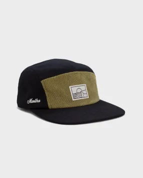 Martha Headwear Acadia 5-Panel Hat - Black