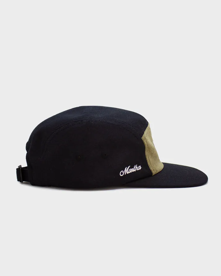 Martha Headwear Acadia 5-Panel Hat - Black