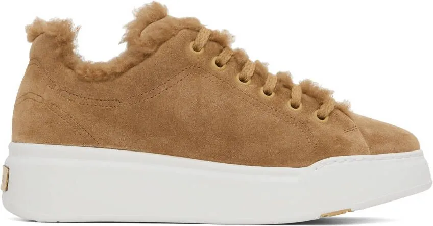 Max Mara Tan Tmaxic Sneakers