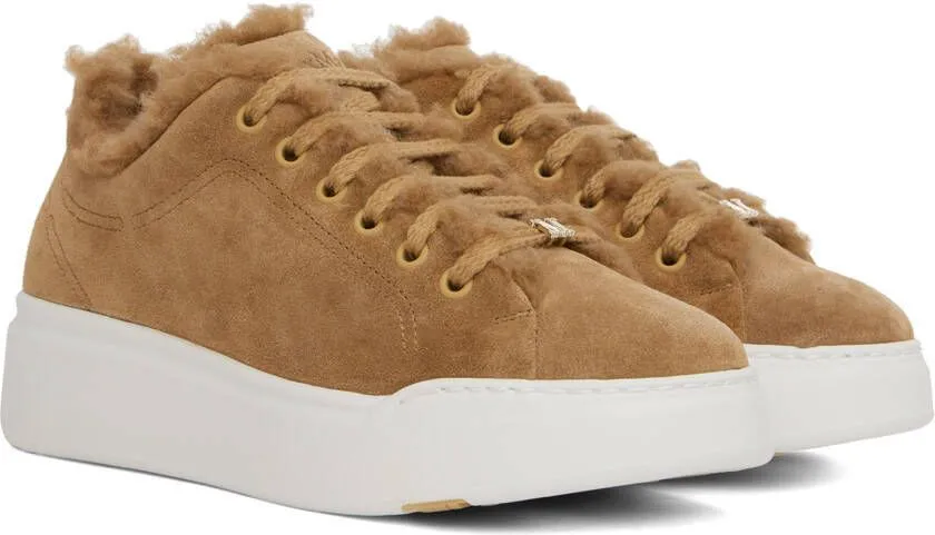 Max Mara Tan Tmaxic Sneakers