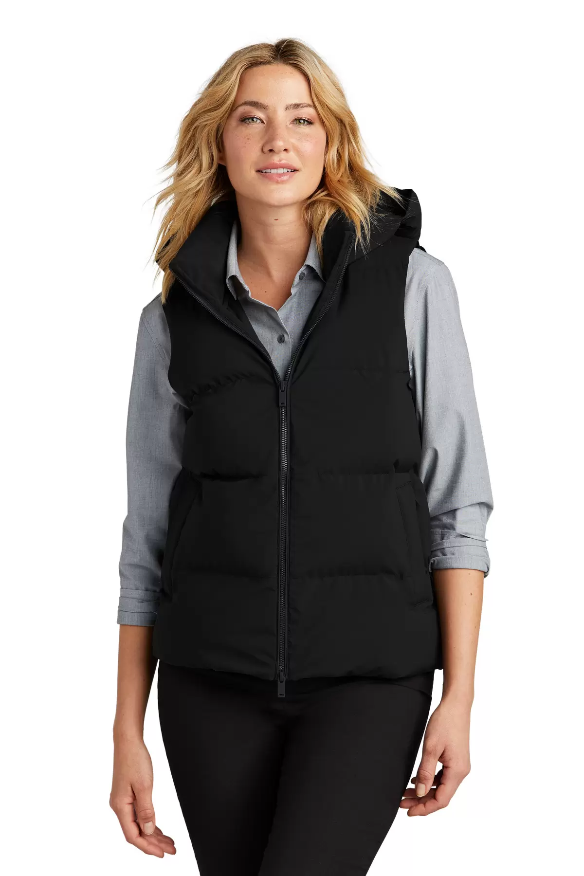 MERCER+METTLE MM7217    Women's Puffy Vest SKU: MM7217