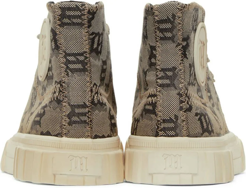 MISBHV Beige Army Sneakers