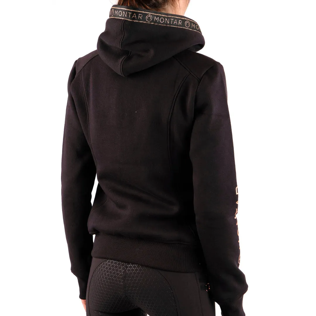 Montar Macie Rose Gold Detail Ladies Hoodie