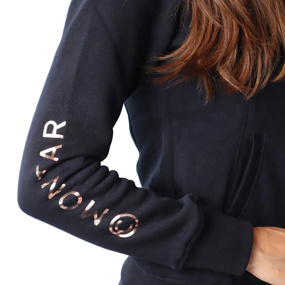 Montar Macie Rose Gold Detail Ladies Hoodie