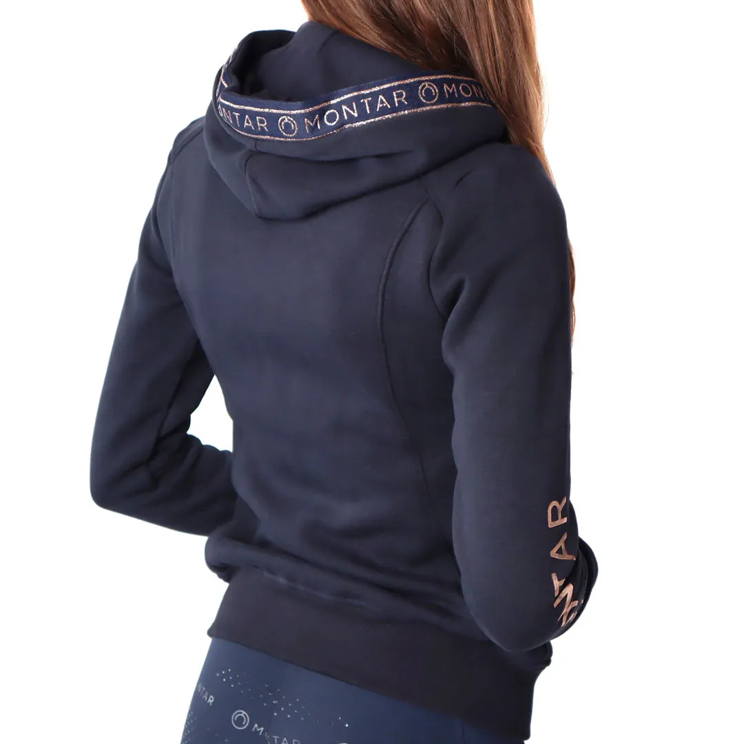 Montar Macie Rose Gold Detail Ladies Hoodie