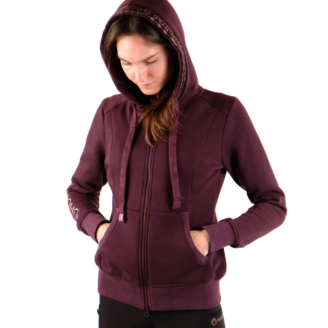 Montar Macie Rose Gold Detail Ladies Hoodie