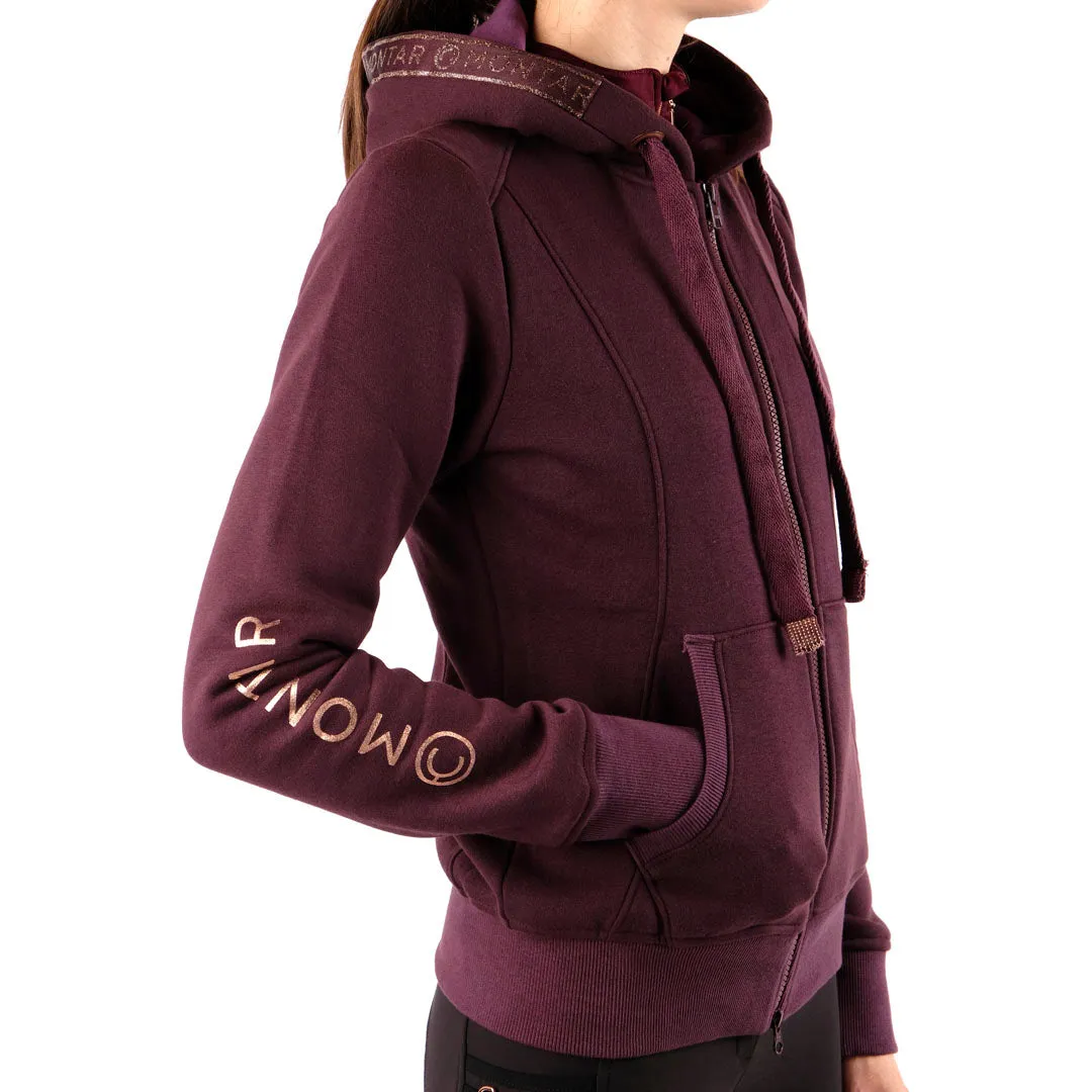 Montar Macie Rose Gold Detail Ladies Hoodie