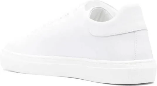 Moschino logo-print lace-up sneakers White