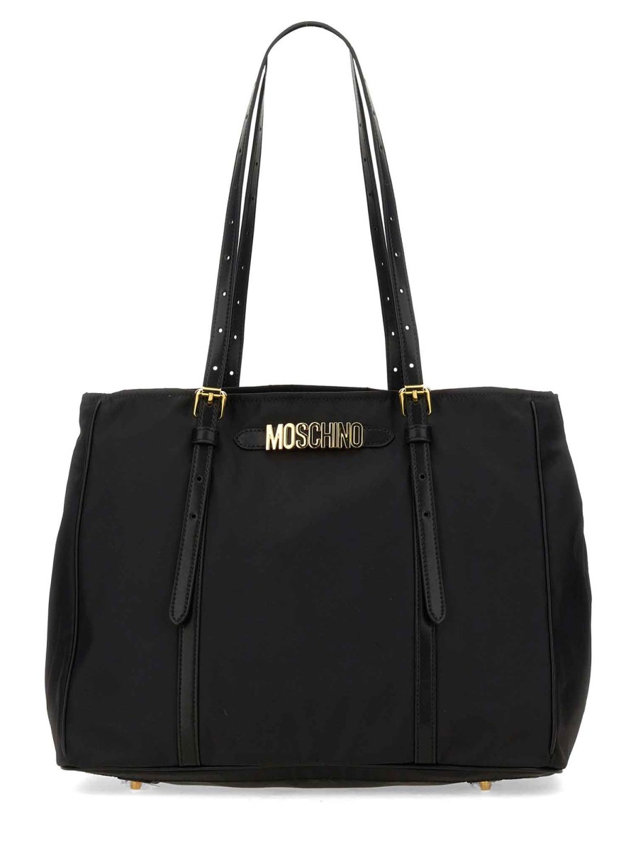 MOSCHINO    SHOULDER BAG WITH LOGO