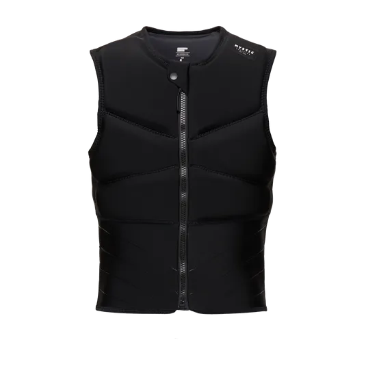 Mystic Block Impact Fzip Vest-Black