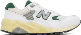 New Balance White 580 Sneakers