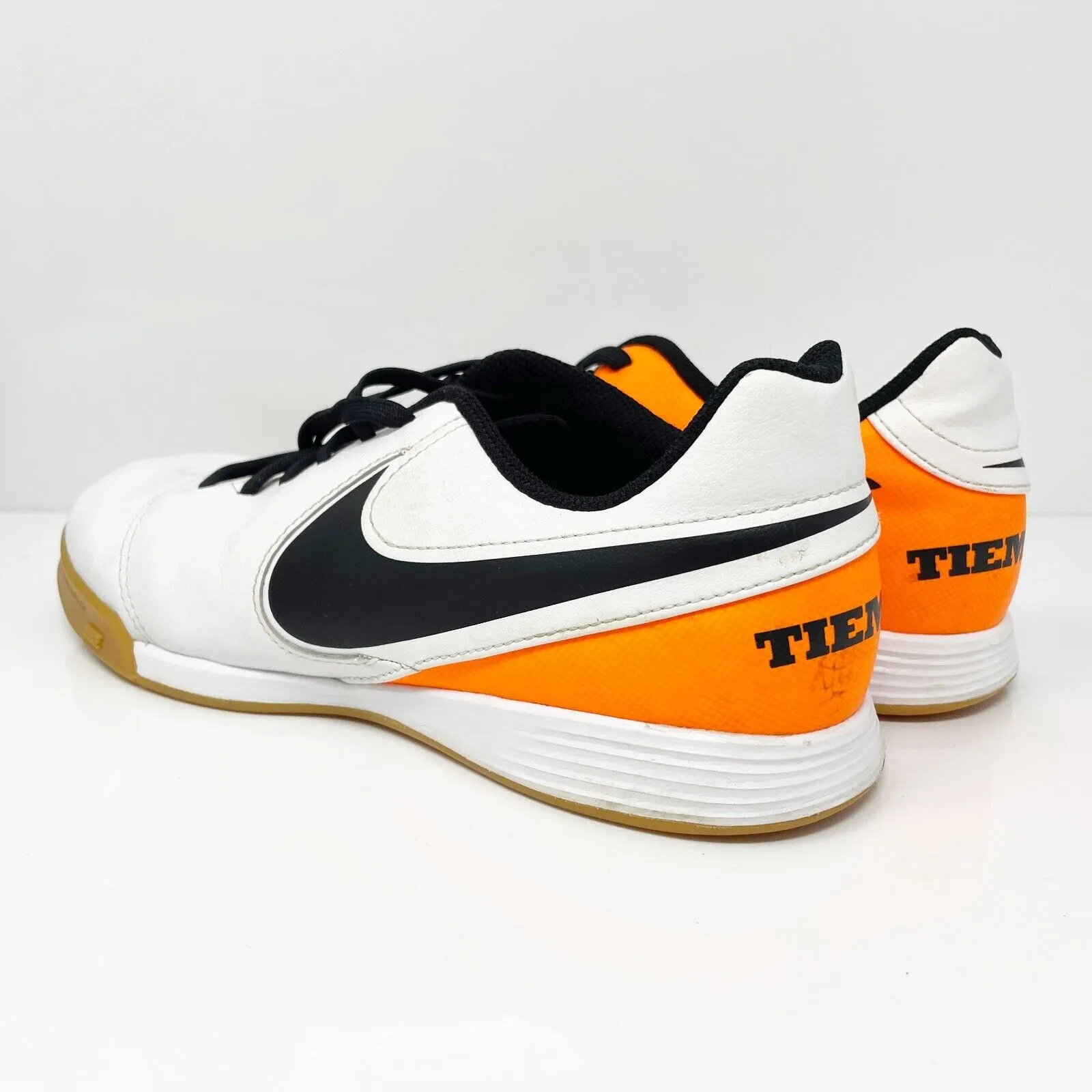 Nike Boys Tiempo Legend VI IC 819190-108 White Soccer Cleats Shoes Size 5.5Y