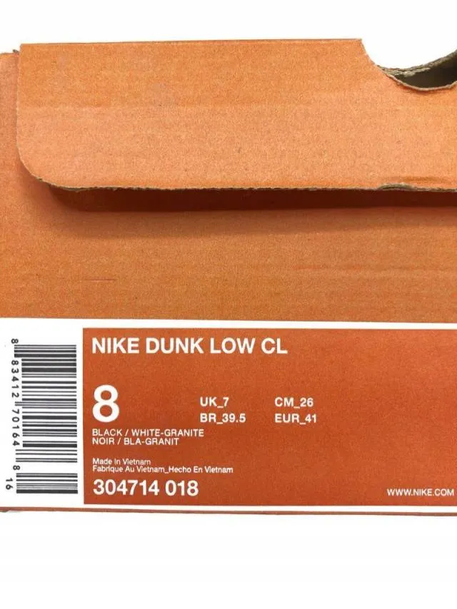 Nike dunk low cl jordan pack