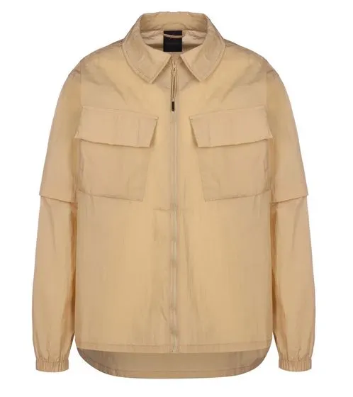 NIKE Jordan 23 Engineered Utility Shirt Men's Shirt Training Jacket in Street Style DV7693-254 Beige