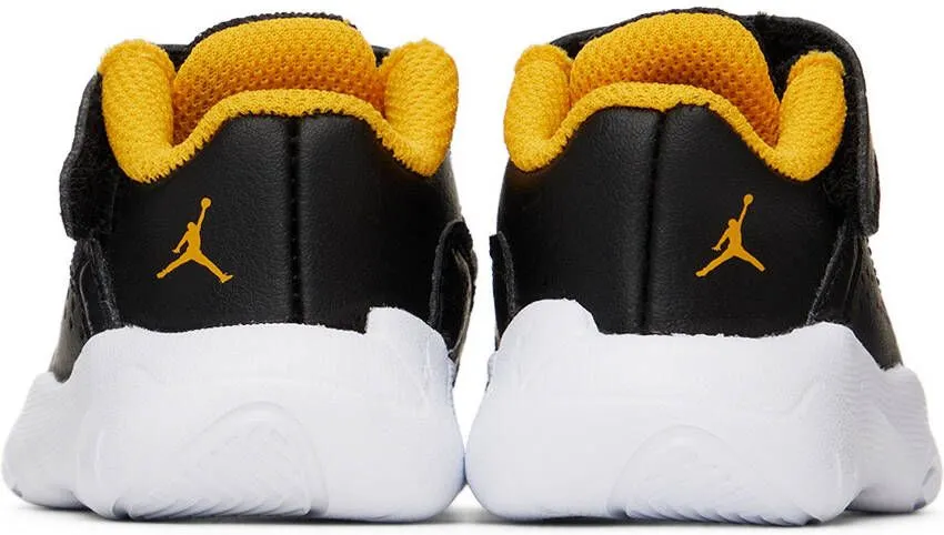 Nike Jordan Baby Black & Yellow Jordan 11 CMFT Sneakers