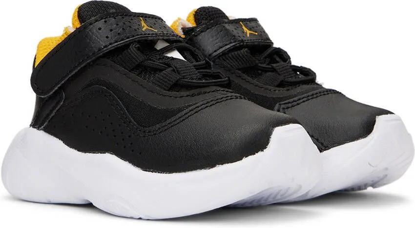 Nike Jordan Baby Black & Yellow Jordan 11 CMFT Sneakers