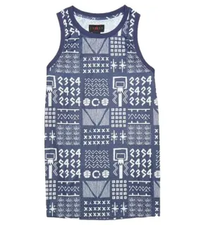 NIKE Jordan (Her)itage Quai 54 Vestido camisero con minivestido Dri-Fit DV6629-511 Azul