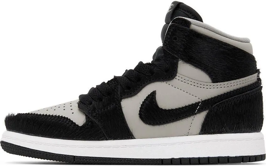 Nike Jordan Kids Black & Gray Jordan 1 Retro High Little Kids Sneakers