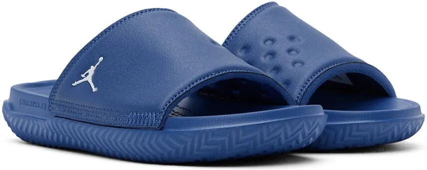 Nike Jordan Kids Blue Jordan Play Big Kids Slides